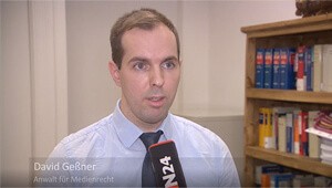 Kurzinterview vom 17.12.2015 zum Thema negative Jameda-Bewertungen (Arztbewertung) - (N24)