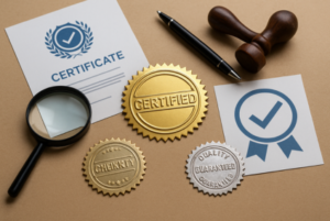 Werbung mit Zertifikaten und Gütesiegeln