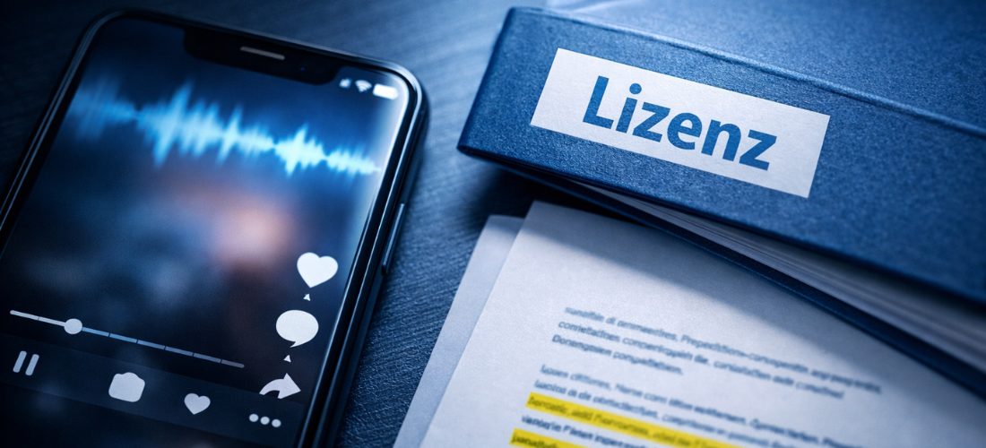 Symbolbild: Abmahnung und Berechtigungsanfrage von SoundGuardian wegen „Push Up“ (Creeds) auf TikTok